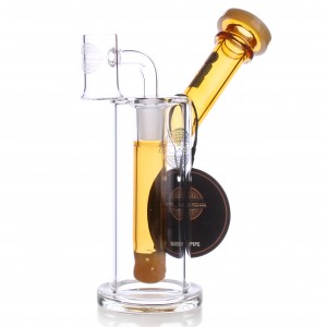 On Point Glass - 6" Sleek Slide Cylindrical Water Pipe - [SK-7018]